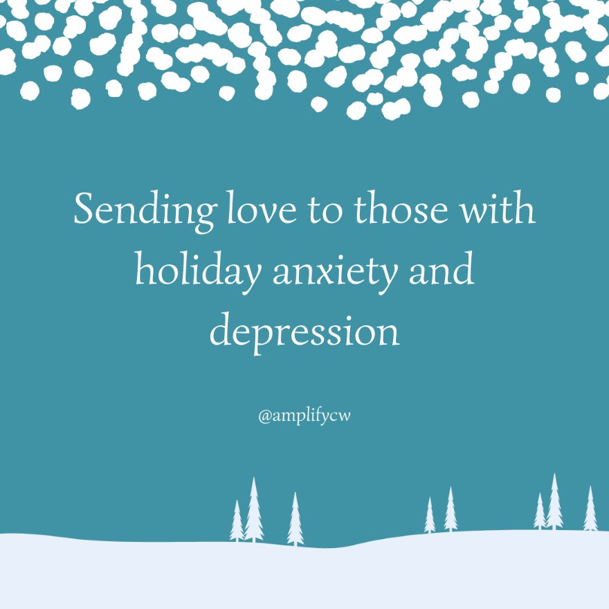 Amplify Community Wellness holiday reminder