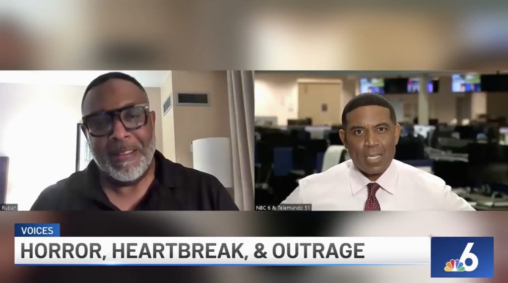 Ruban Roberts on NBC 6 Voices